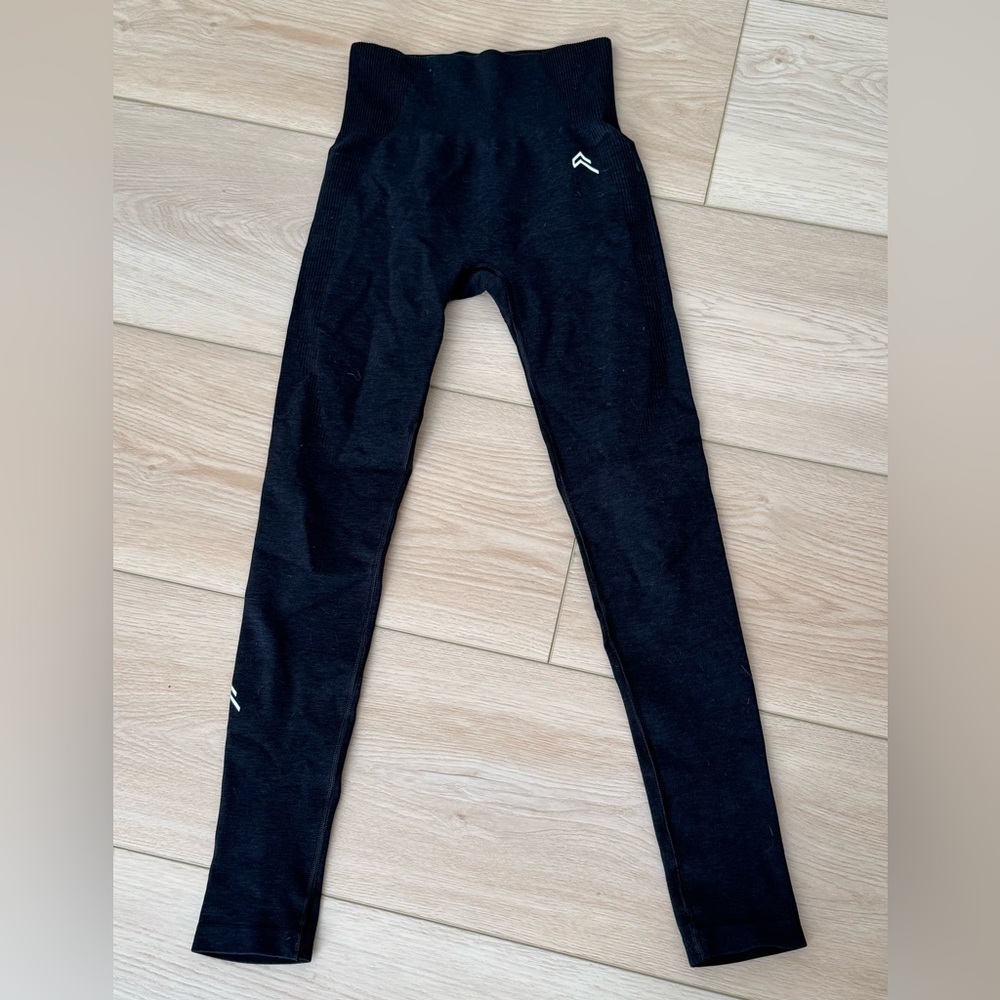 Oner Active Classic Seamless Leggings in Black Marl